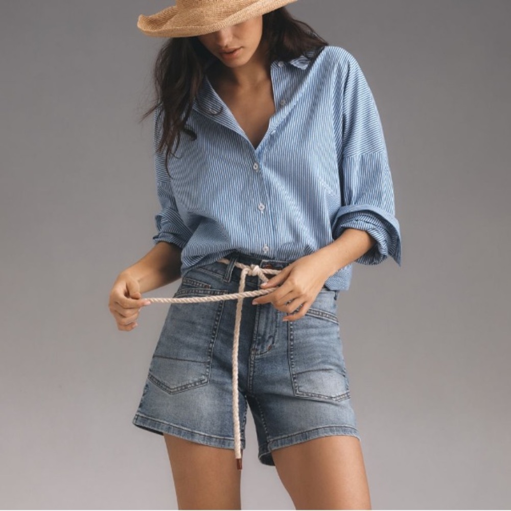 ANTHROPOLOGIE➕NWT PILCRO The Wanderer Denim Shorts